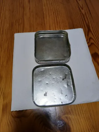 Caja metálica de farmacia Acofar,coleccionismo