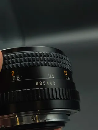 Objetivo compacto 50mm 1.9 Sony, Canon o Nikon