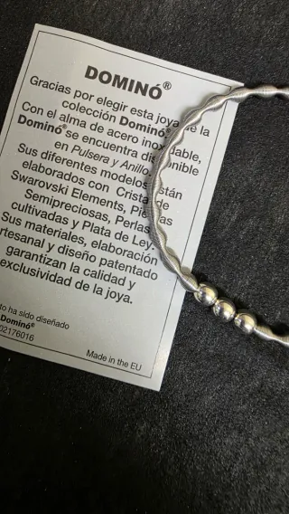 Pulsera Domino con cristales Swarovski.