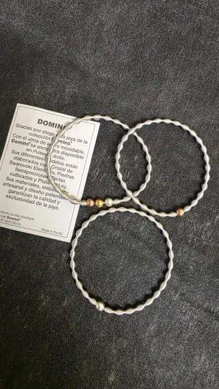 Pulsera Domino con cristales Swarovski.