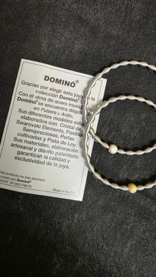 Pulsera Domino con cristales Swarovski.