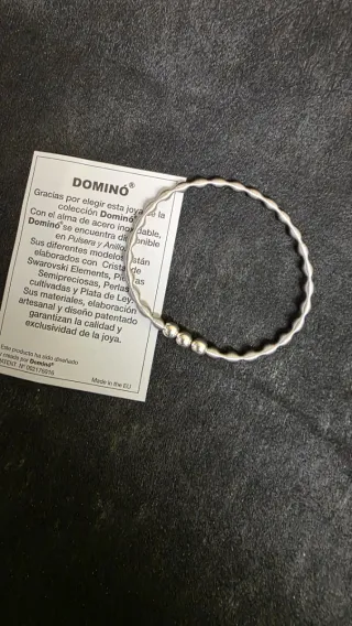 Pulsera Domino con cristales Swarovski.