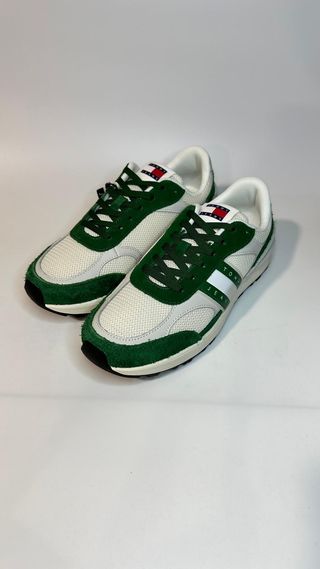 Zapatillas Tommy Jeans TJM Blancas/Verdes Talla 40