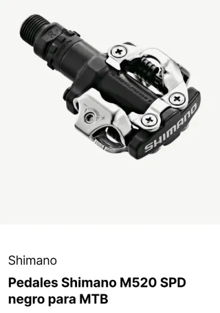 Pedales Shimano SPD M520
