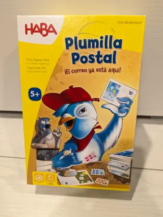 Juego Plumilla Postal HABA +5
