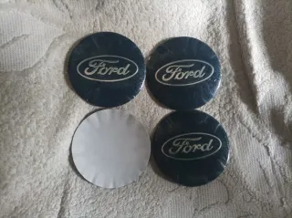 4 Pegatinas 56mm Ford tapabuje centro rueda logo
