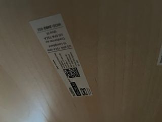 Mesa auxiliar moderna madera y metal