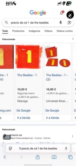 CD The Beatles 1 Grandes Éxitos