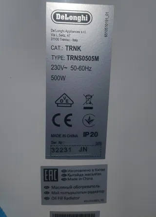 Termosifone Delonghi