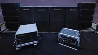 REBAJADO. Line array equipo de sonido BLACK SOUND