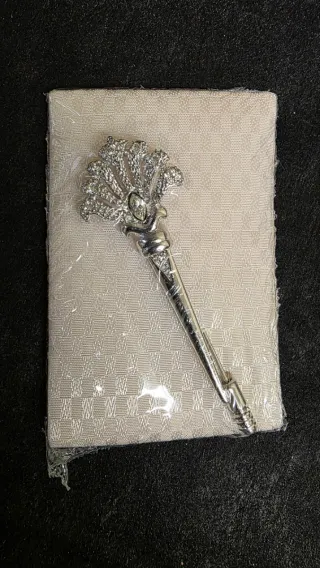 Lote Broches Vintage con Perlas y Cristales