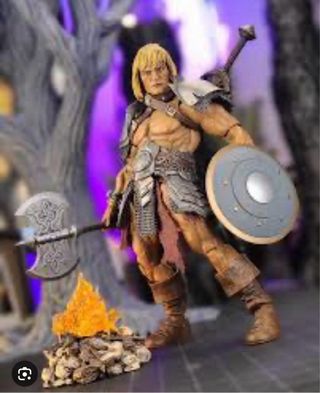 Mythic Legions Barbarian Figura de Acción