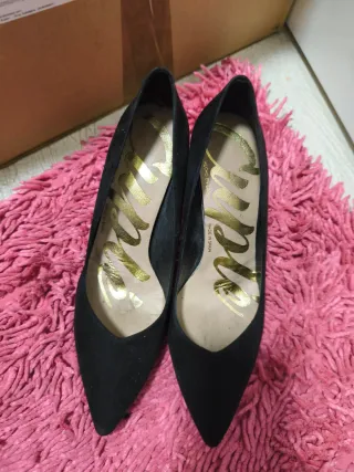 Zapatos tacón negros Cuplé Talla 39