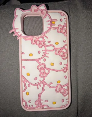 iPhone 12 Negro con funda y con su caga y cargador