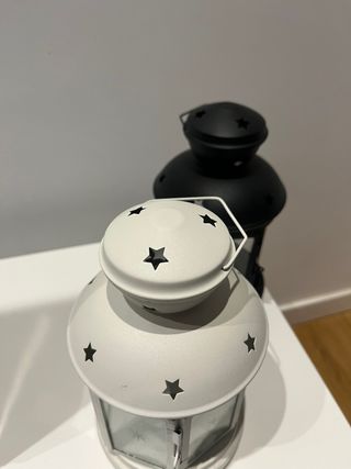 Pack 2 Faroles de vela IKEA