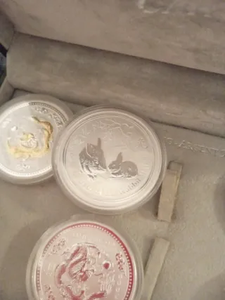 Onza Plata Lunar 2011 Conejo