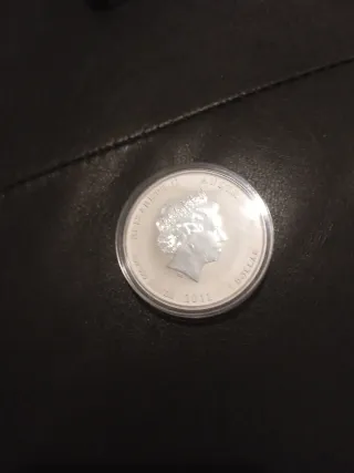 Onza Plata Lunar 2011 Conejo