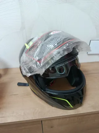 Casco Integral Moto Adulto Negro