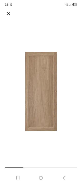 Puerta Oxberg efecto roble