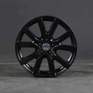 Llantas 18” VW Golf V Negras 5 Radios Dobles