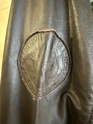 Cazadora Bomber Piel Napapijri Marrón