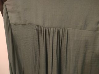 2 Camisas Sfera Satén Talla M (verde y azul)