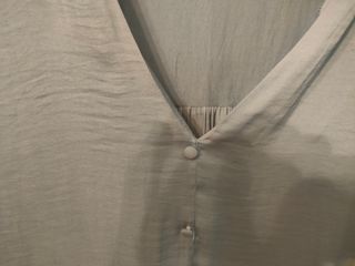 2 Camisas Sfera Satén Talla M (verde y azul)