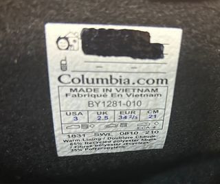 Botas de Nieve Columbia Camuflaje 34 2/3