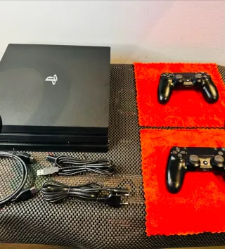 PS4 Pro 1TB + 2 Mandos + 6 Juegos + Caja
