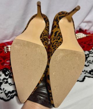 Zapatos de tacón leopardo Seaside