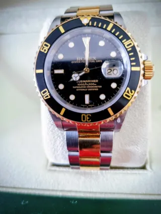 Reloj Rolex Submariner Oro Acero