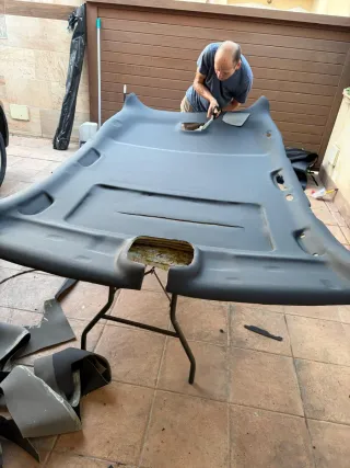 Tapizado de techo para coches