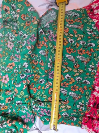 Vestido largo estampado floral