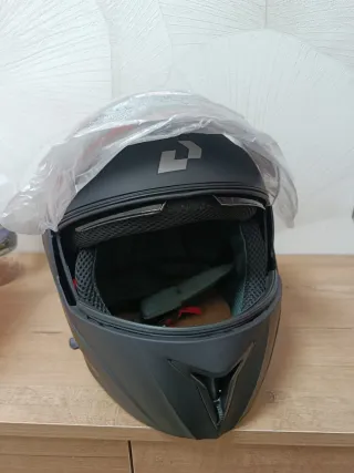 Casco Integral Moto Negro