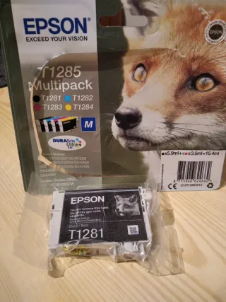 Tinta Epson T1281 Negra