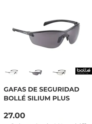 Gafas de sol Bollé negras y gris