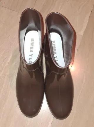 Botas de agua Bimba y Lola Marrón Talla 36