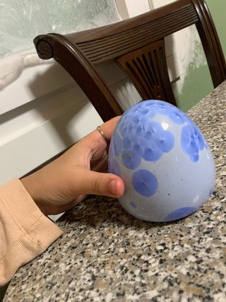 Huevo huevo decorativo de porcelana s