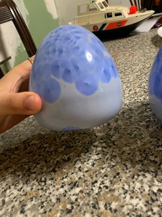 Huevo huevo decorativo de porcelana s