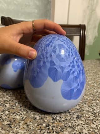 Huevo huevo decorativo de porcelana s