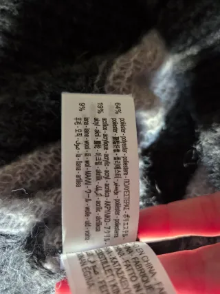 Chaqueta de punto a rayas