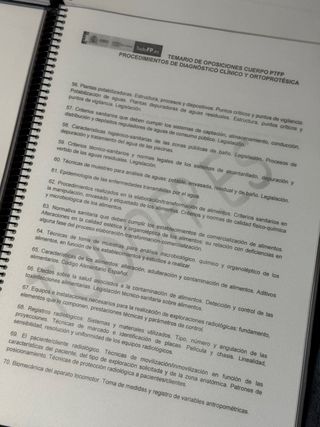 Temas oposiciones procedimientos de diagnóstico