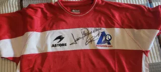 Camiseta Pelota Mano Firmada Astore Talla L
