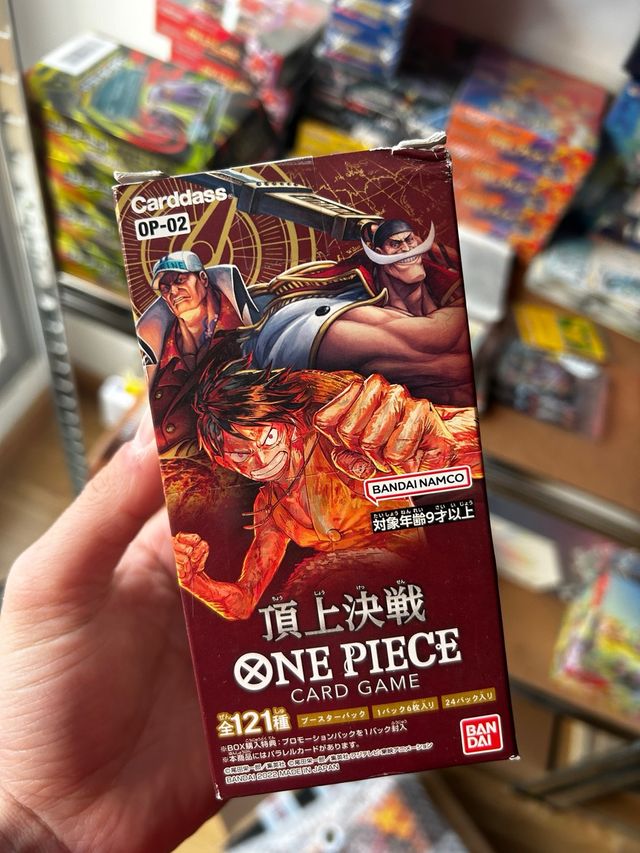 Caja One Piece OP-02 box