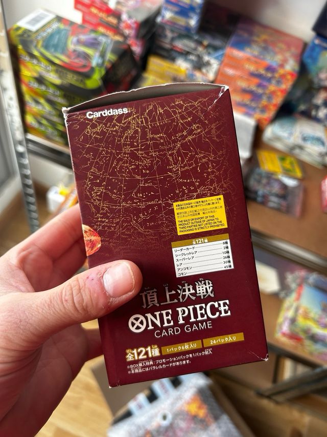 Caja One Piece OP-02 box