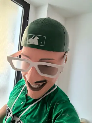 Máscara Cabezón Ferxxo Feid Cabezudo reguetton