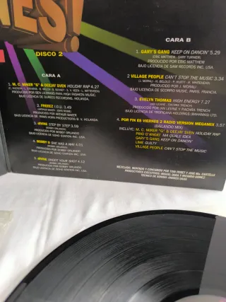 ¡Por Fin Es Viernes! 2 Recopilatorio 2 Discos 1992