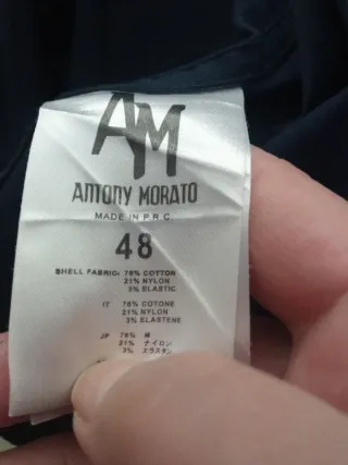 Camicia Antony Morato Uomo Blu Taglia L