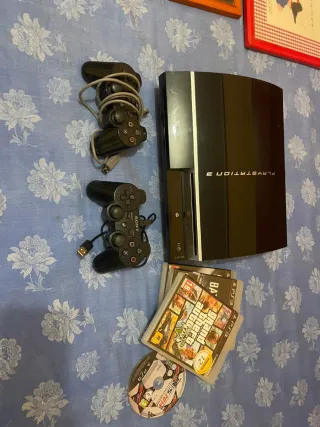 Consola PlayStation 3 + 2 Mandos + Juegos