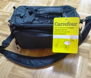 Bolsa de transporte para bicicleta Carrefour